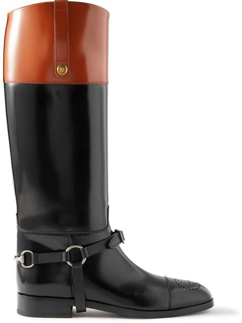 mens gucci riding boots|authentic Gucci riding boots.